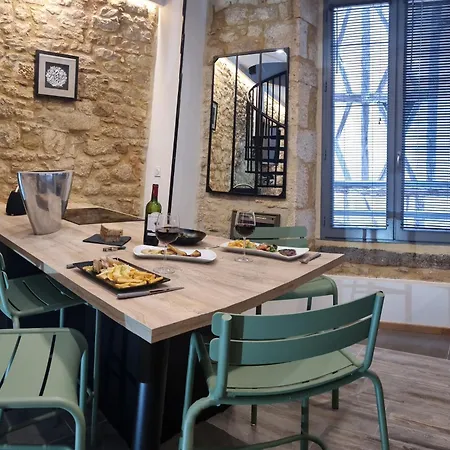 Appartement Duplex Luxe Avec Parking Sarlat Centre Extérieur photo