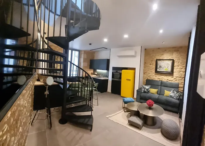 Duplex Luxe Avec Parking Sarlat Centre