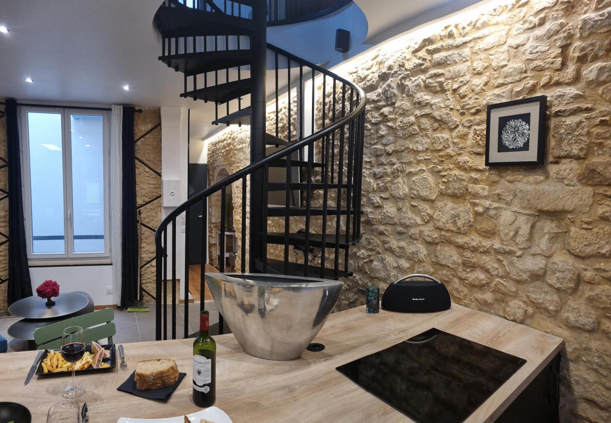 Duplex Luxe Avec Parking Centre Sarlat